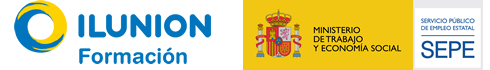 Logotipo Ilunion capital humano y SEPE. Ir a la página de inicio.